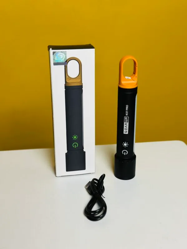 GearUP K57 PRO Rechargeable High Power Flashlight Price in Bangladesh
