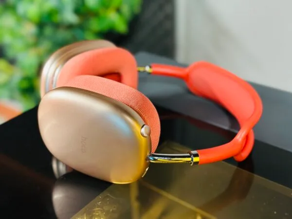 Hoco W55 Wireless Headphones Pink - Image 5