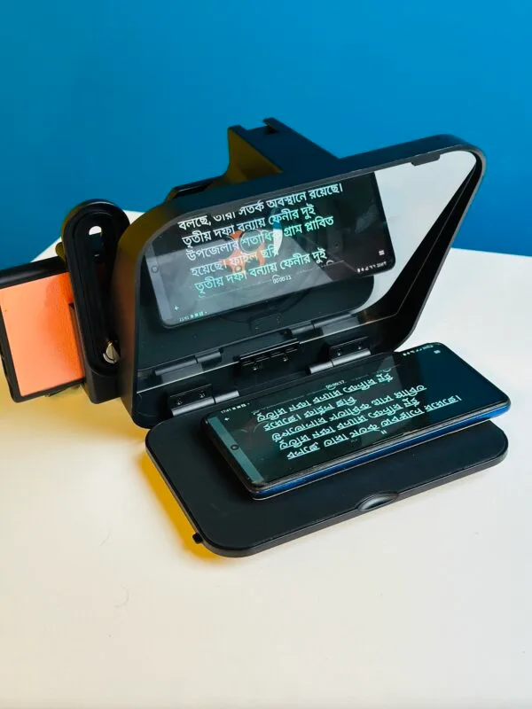 ULANZI RT02 Universal Teleprompter for Camera, Tablet, Smartphone with Remote Control - Image 2