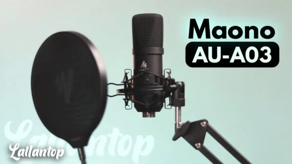 MAONO AU-A03 Condenser Microphone Professional Podcast Studio Microphone Audio 3.5mm Computer Mic For Live Streaming - Image 3