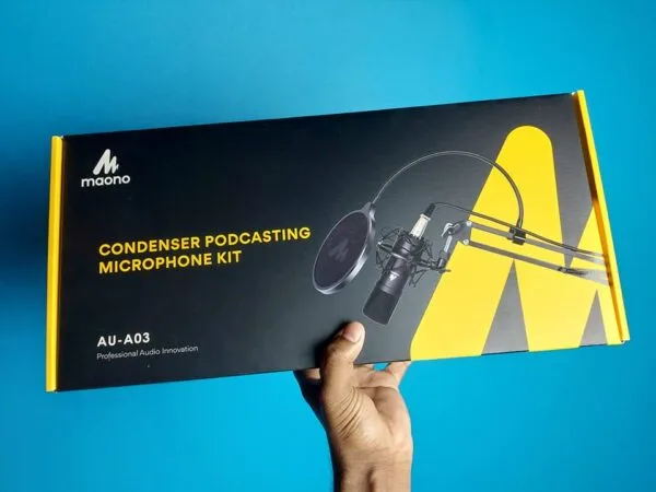 MAONO AU-A03 Condenser Microphone Professional Podcast Studio Microphone Audio 3.5mm Computer Mic For Live Streaming - Image 2