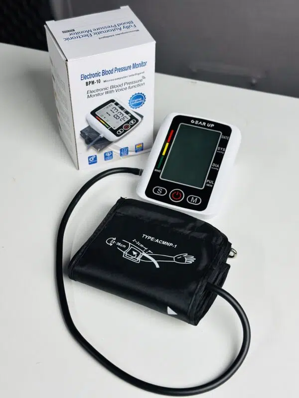 GearUP Electronic Blood Pressure Monitor With Voice Function (BPM-10) - Image 3