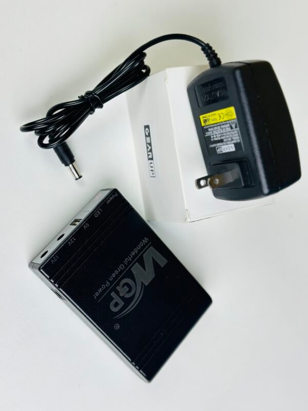 2024 NEW Model! WGP mini UPS 5/9/12V (10400mAh) + GearUP 12V/3A Adapter - Image 2