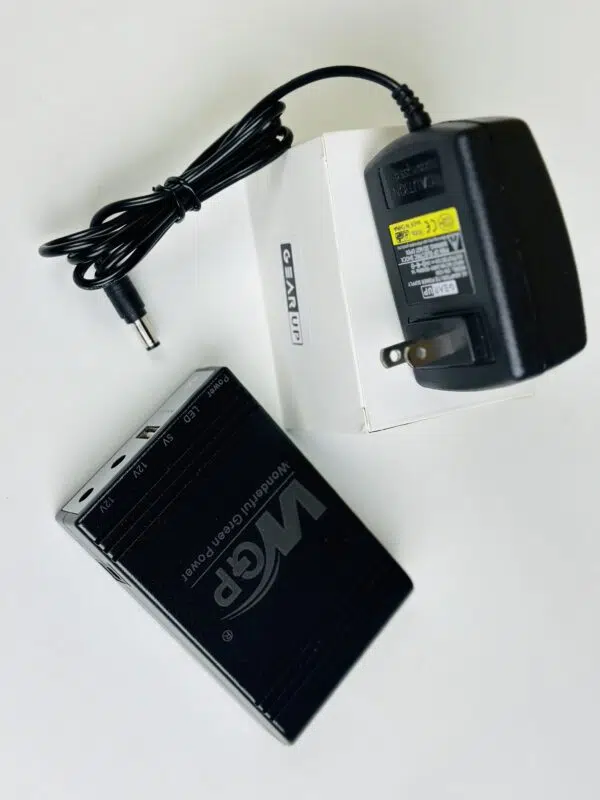 2024 NEW Model! WGP mini UPS 5/9/12V (10400mAh) + GearUP 12V/3A Adapter - Image 2