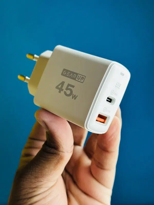 GearUP GP007 45W Fast Charging PD 3.0+ QC 3.0 USB Wall Charger - Image 3