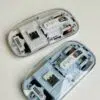 GearUP WM30 Transparent Crystal 2.4G + Bluetooth Magnetic Wireless Mouse