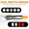 GearUP K57 Multifunctional Rechargeable Torch, Flashlight Zoomable LED Flashlight - Image 4