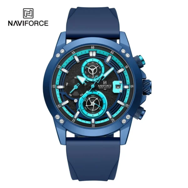 Naviforce 8033 Mens Watch – Blue