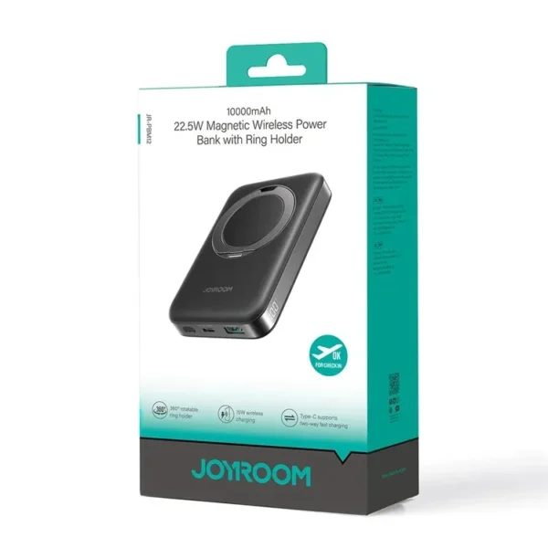 JOYROOM JR-PBM12 22.5W 10000mAh Wireless Power Bank - Image 4