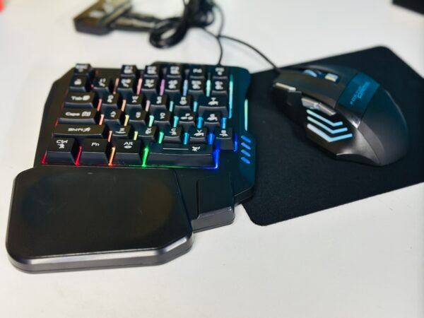 Mobile Gaming RGB Keyboard & Mouse Combo - Image 2