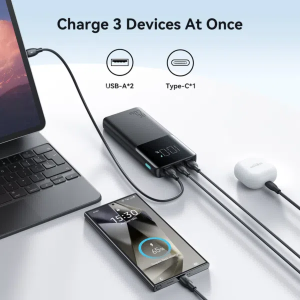 JR-PBF20 25W Fast Charge 10000mAh – Power Bank - Image 2